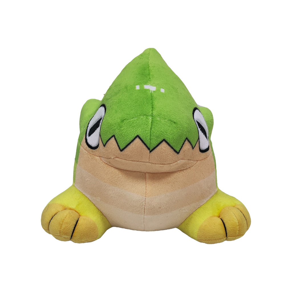 DragonDrop Dragon Plushie — front view, seated